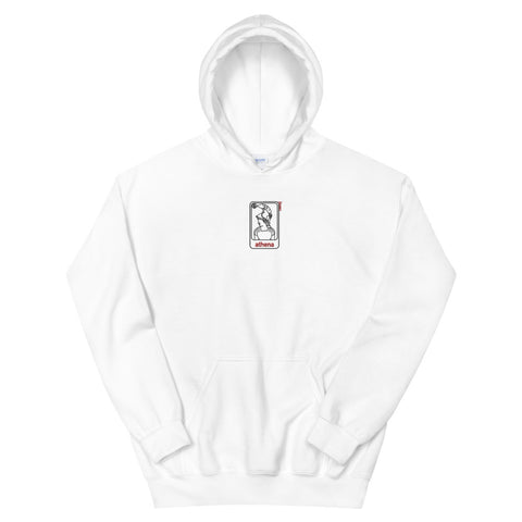 athena Embroidered Hoodie